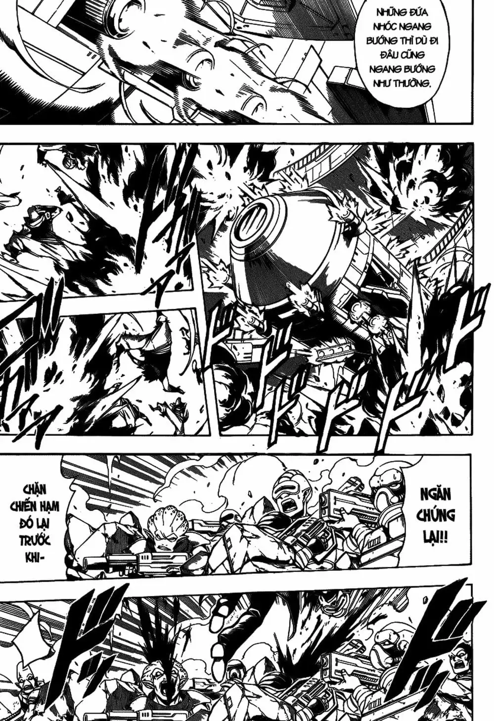 Truyện Tranh Gintama Linh Hồn Bạc: Luật Lệ Đặt Ra Là Để Phá Bỏ trang 7