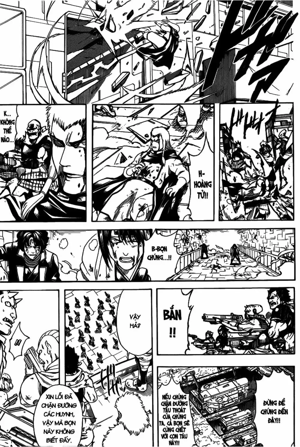 Truyện Tranh Gintama Linh Hồn Bạc: Luật Lệ Đặt Ra Là Để Phá Bỏ trang 7