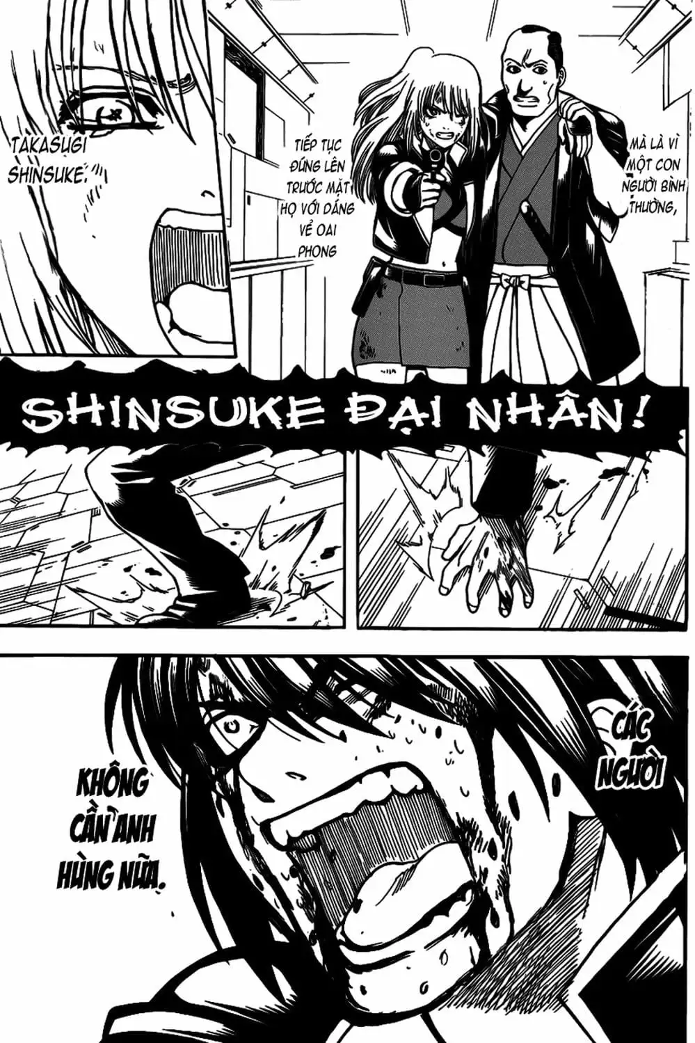 Truyện Tranh Gintama Linh Hồn Bạc: Luật Lệ Đặt Ra Là Để Phá Bỏ trang 7