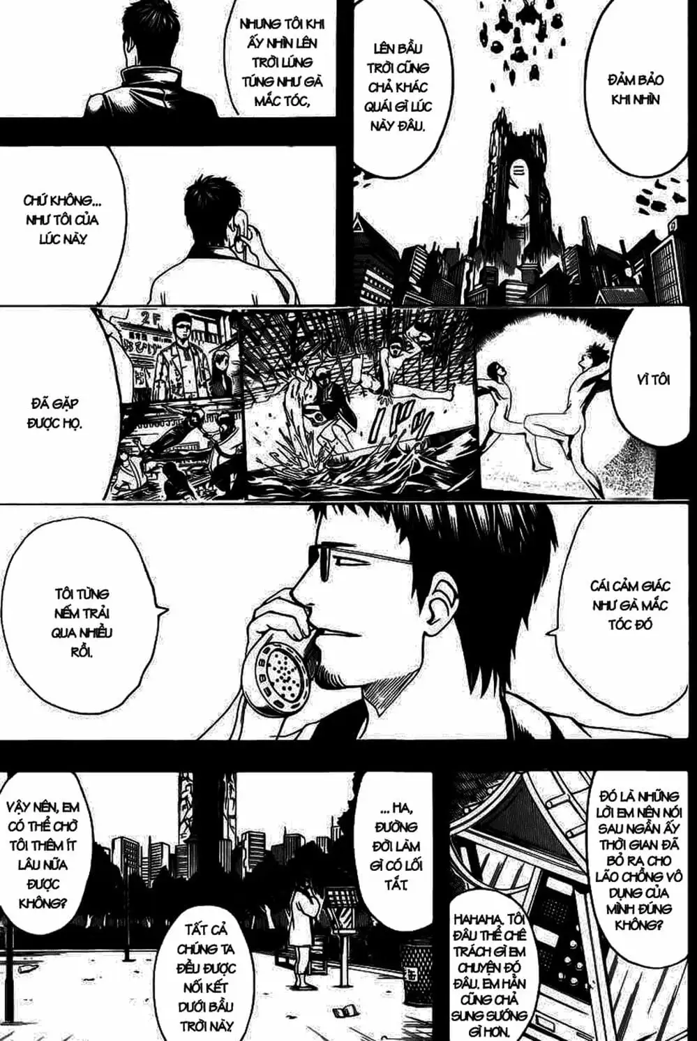 Truyện Tranh Gintama Linh Hồn Bạc: Luật Lệ Đặt Ra Là Để Phá Bỏ trang 7