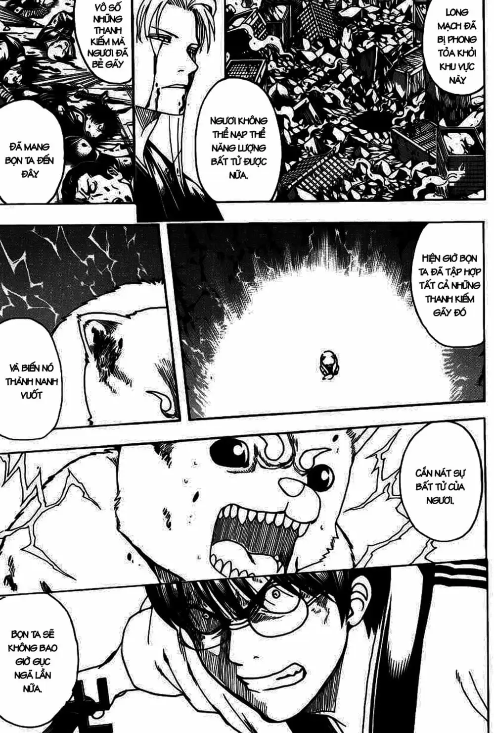 Truyện Tranh Gintama Linh Hồn Bạc: Luật Lệ Đặt Ra Là Để Phá Bỏ trang 7