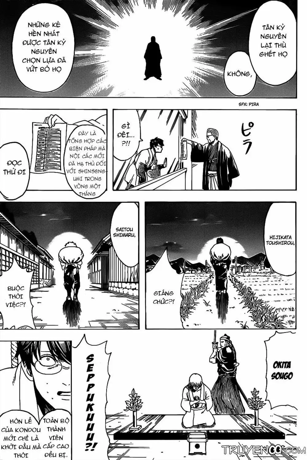 Truyện Tranh Gintama Linh Hồn Bạc: Luật Lệ Đặt Ra Là Để Phá Bỏ trang 7