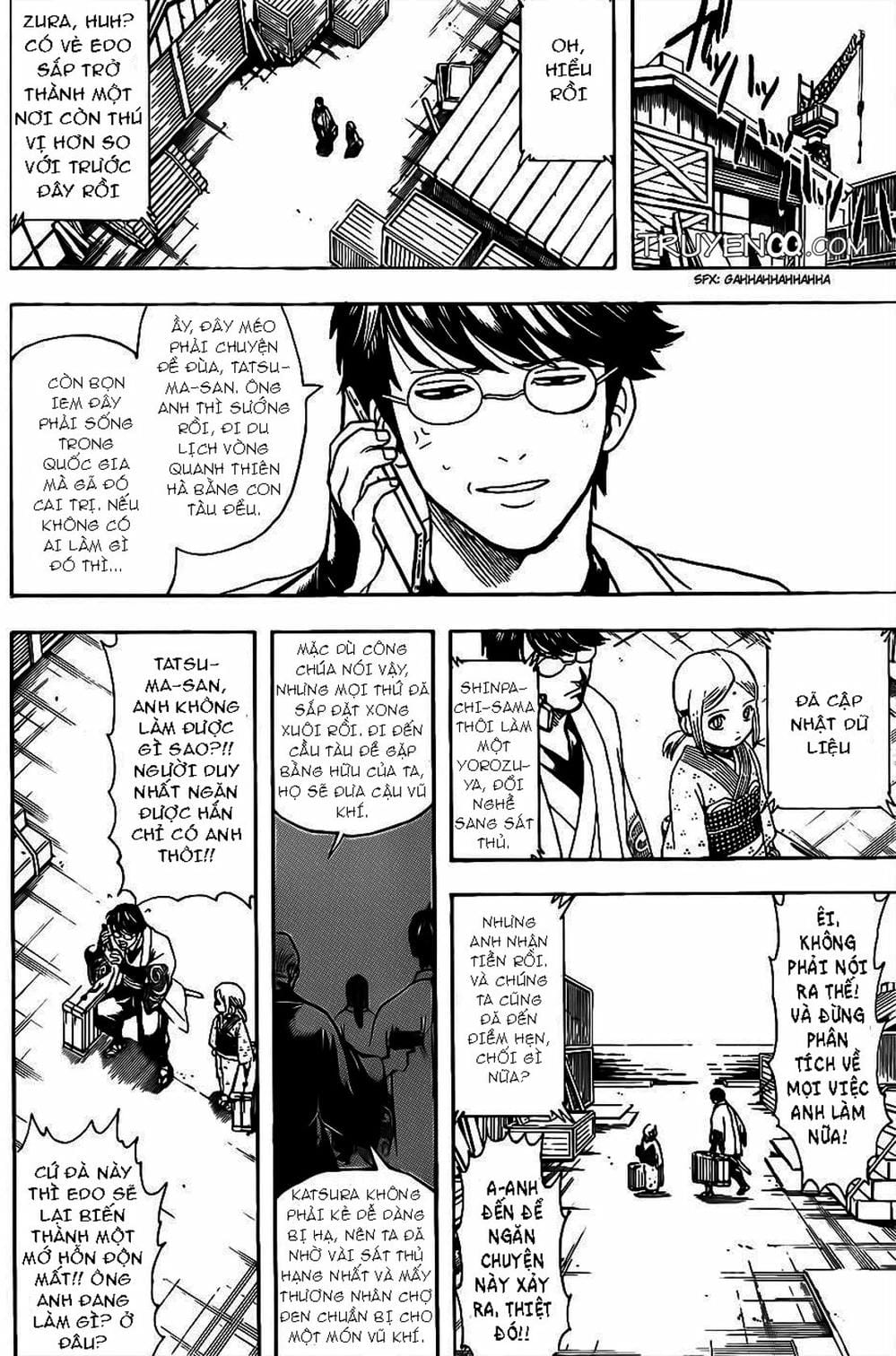 Truyện Tranh Gintama Linh Hồn Bạc: Luật Lệ Đặt Ra Là Để Phá Bỏ trang 7