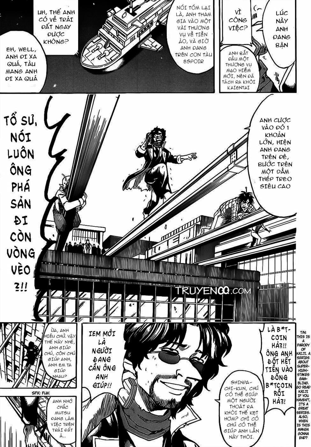 Truyện Tranh Gintama Linh Hồn Bạc: Luật Lệ Đặt Ra Là Để Phá Bỏ trang 7