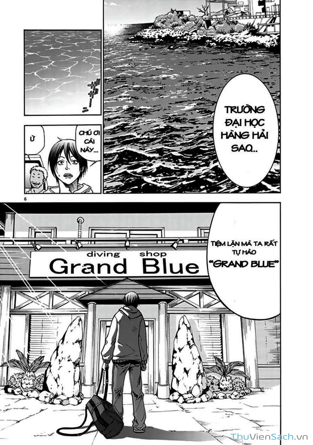 Truyện Tranh Cô Gái Thích Lặn - Grand Blue trang 3