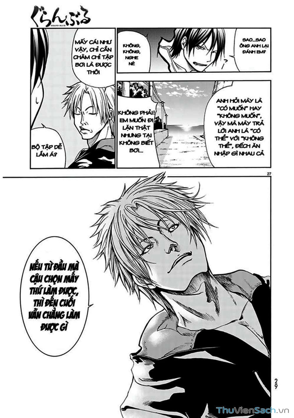 Truyện Tranh Cô Gái Thích Lặn - Grand Blue trang 3