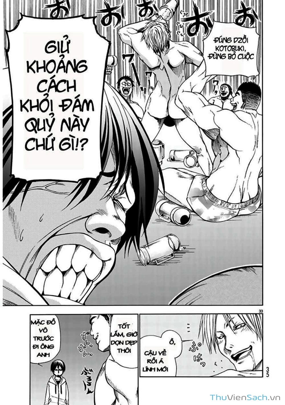 Truyện Tranh Cô Gái Thích Lặn - Grand Blue trang 3