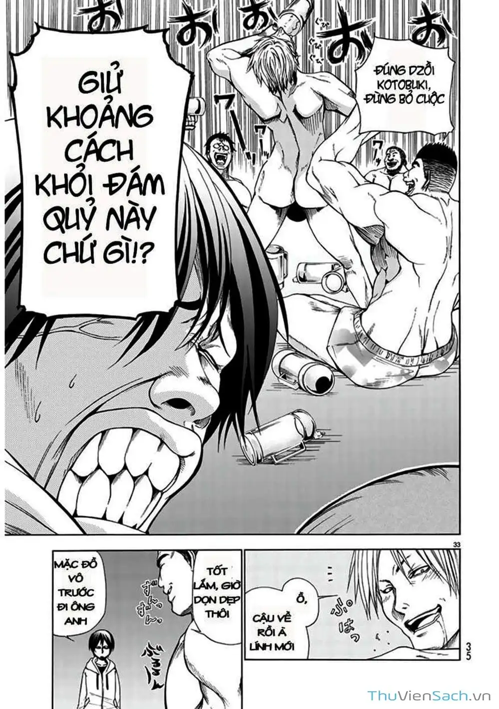 Truyện Tranh Cô Gái Thích Lặn - Grand Blue trang 3