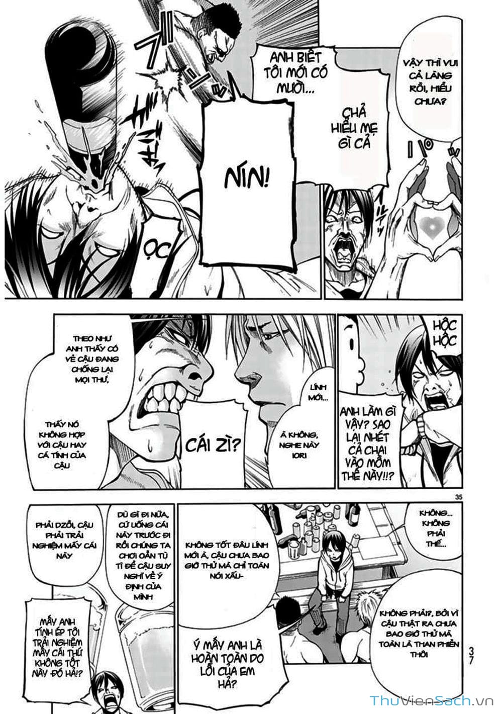 Truyện Tranh Cô Gái Thích Lặn - Grand Blue trang 3