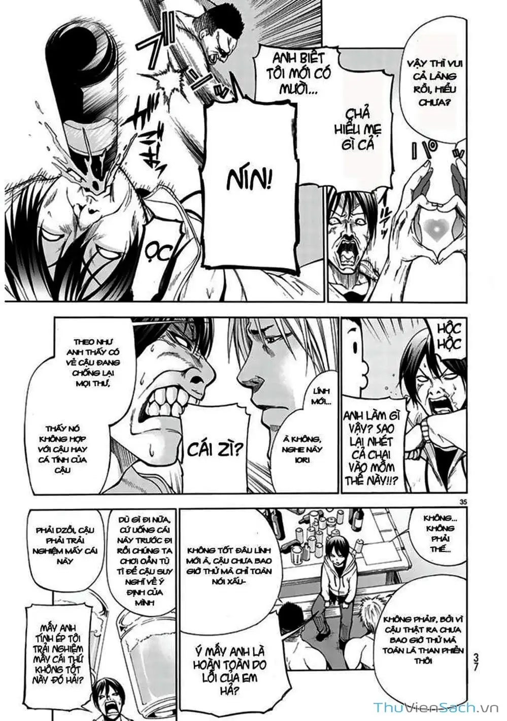 Truyện Tranh Cô Gái Thích Lặn - Grand Blue trang 3