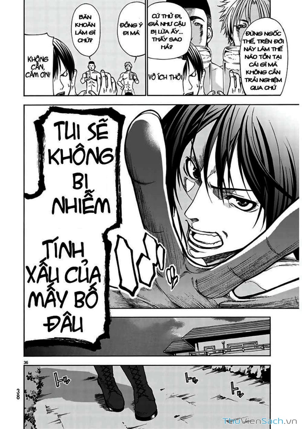 Truyện Tranh Cô Gái Thích Lặn - Grand Blue trang 3