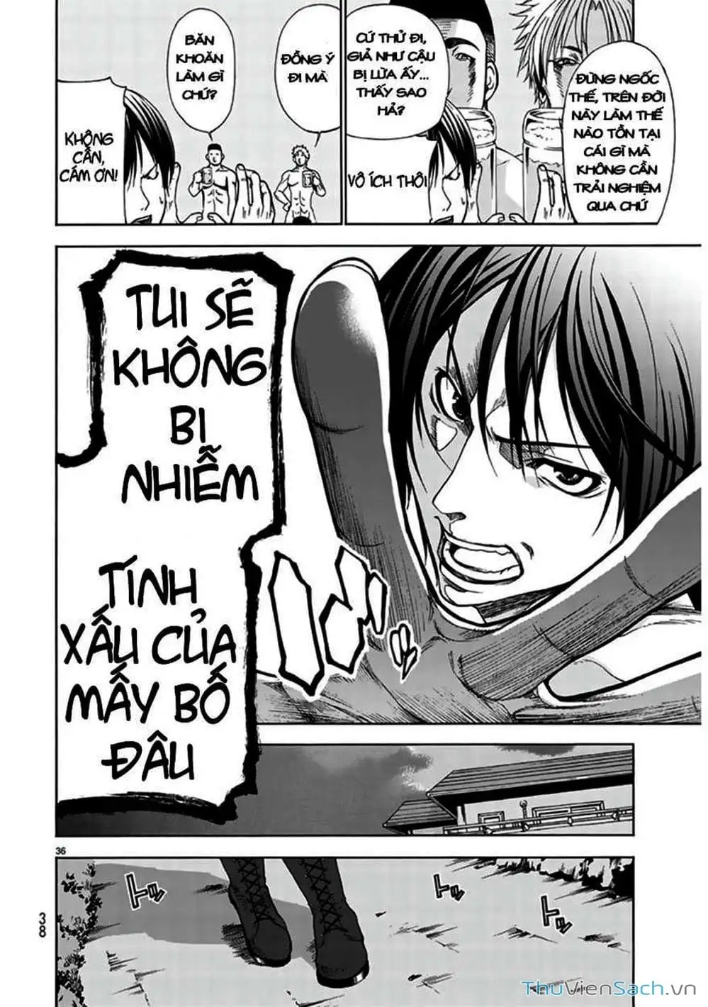 Truyện Tranh Cô Gái Thích Lặn - Grand Blue trang 3