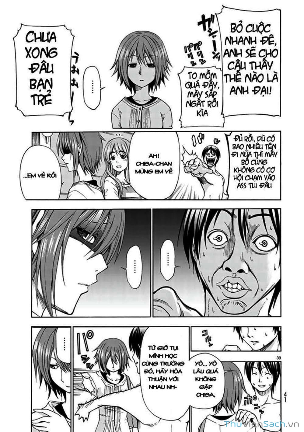 Truyện Tranh Cô Gái Thích Lặn - Grand Blue trang 3