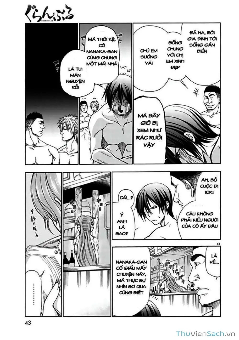 Truyện Tranh Cô Gái Thích Lặn - Grand Blue trang 3