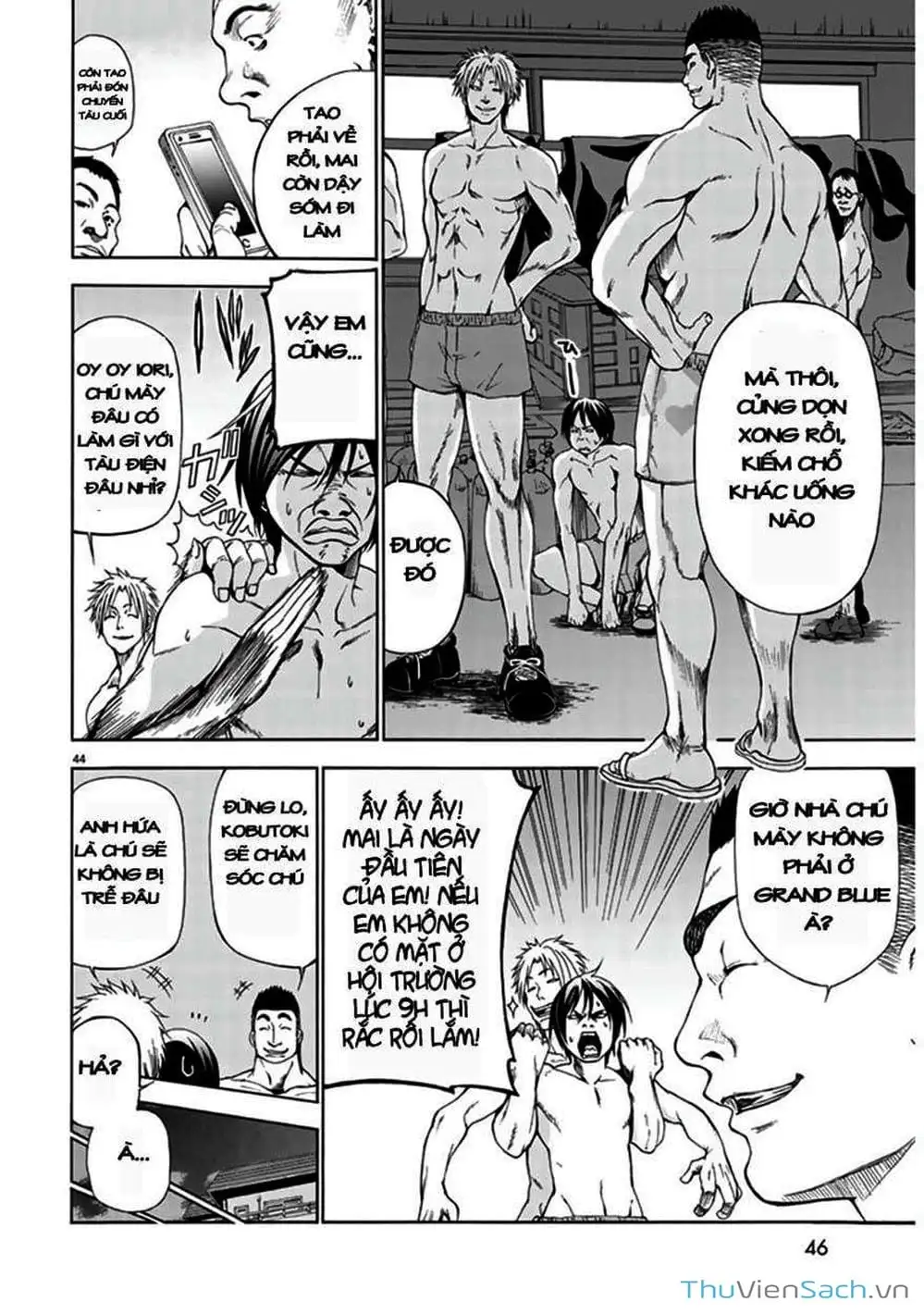 Truyện Tranh Cô Gái Thích Lặn - Grand Blue trang 3