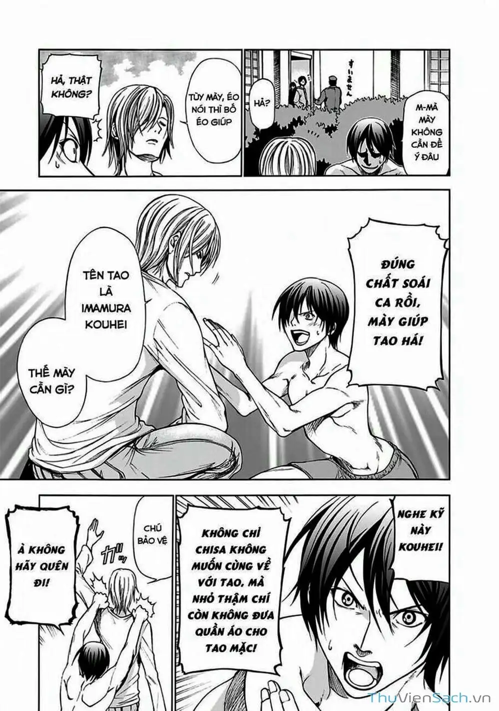 Truyện Tranh Cô Gái Thích Lặn - Grand Blue trang 3