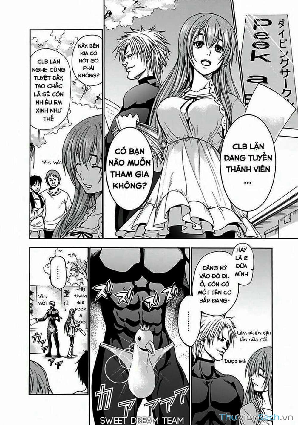 Truyện Tranh Cô Gái Thích Lặn - Grand Blue trang 3