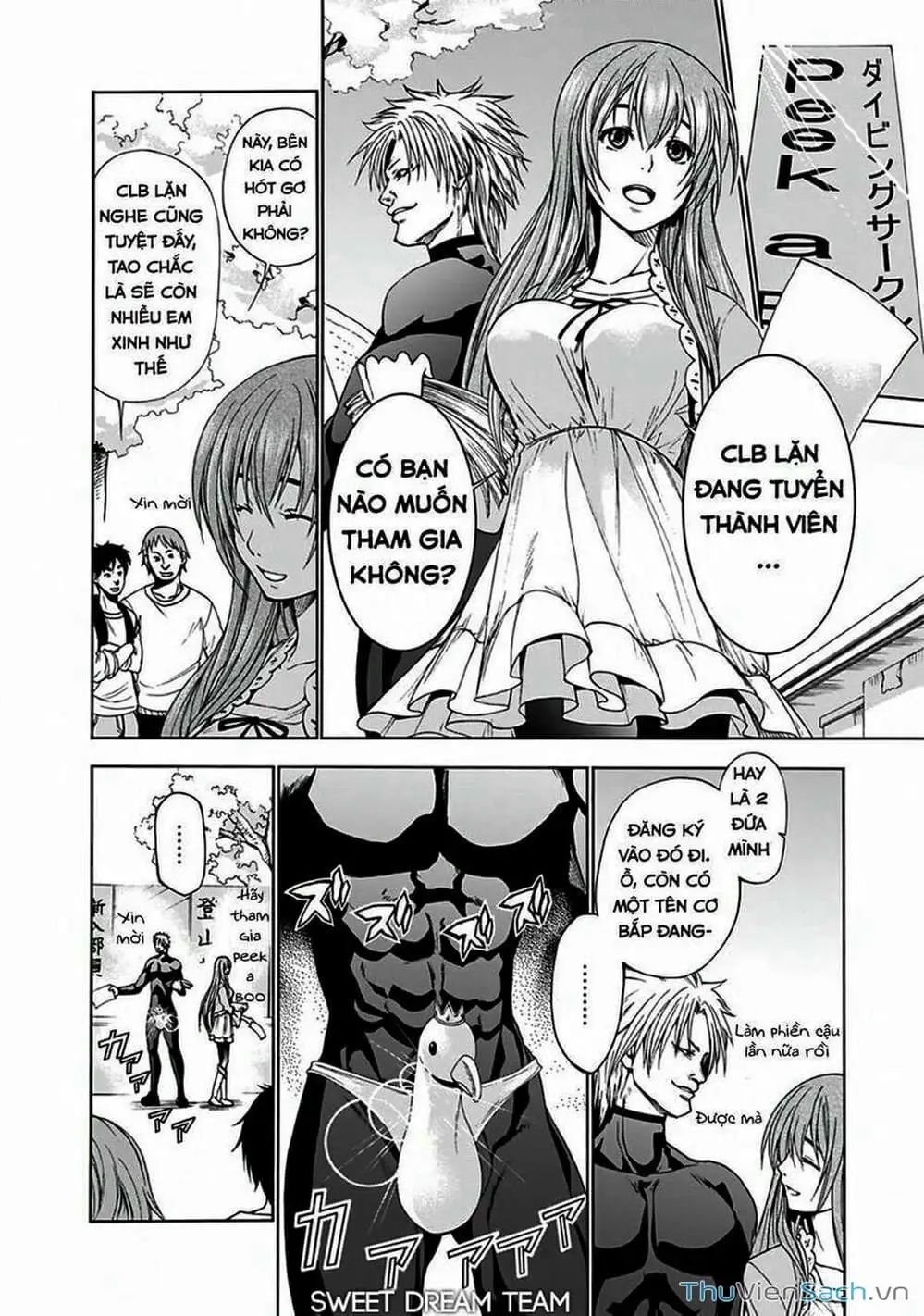 Truyện Tranh Cô Gái Thích Lặn - Grand Blue trang 3