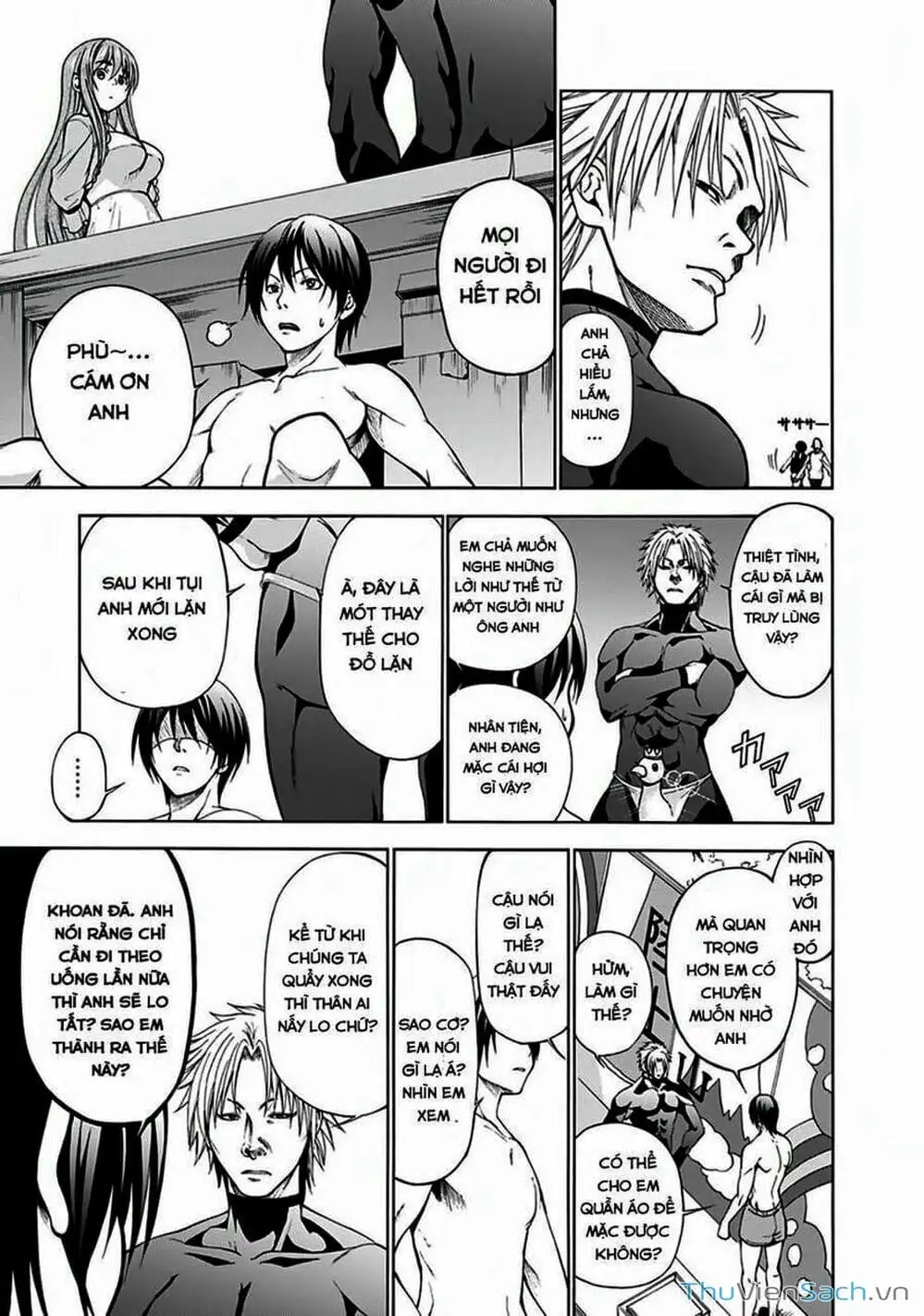 Truyện Tranh Cô Gái Thích Lặn - Grand Blue trang 3