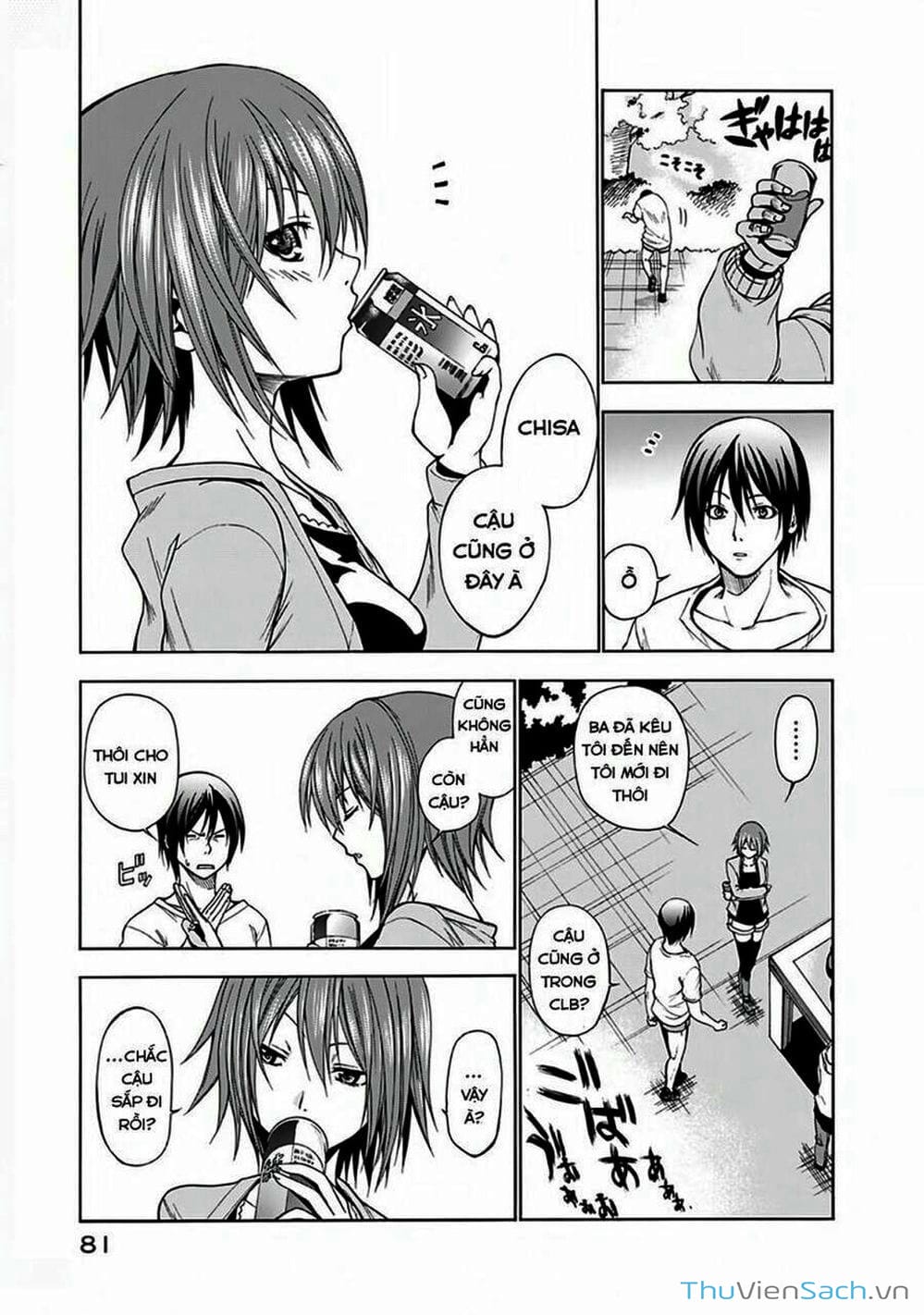 Truyện Tranh Cô Gái Thích Lặn - Grand Blue trang 3