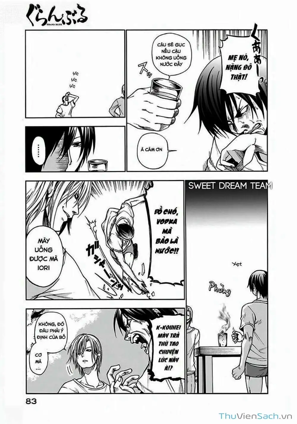 Truyện Tranh Cô Gái Thích Lặn - Grand Blue trang 3