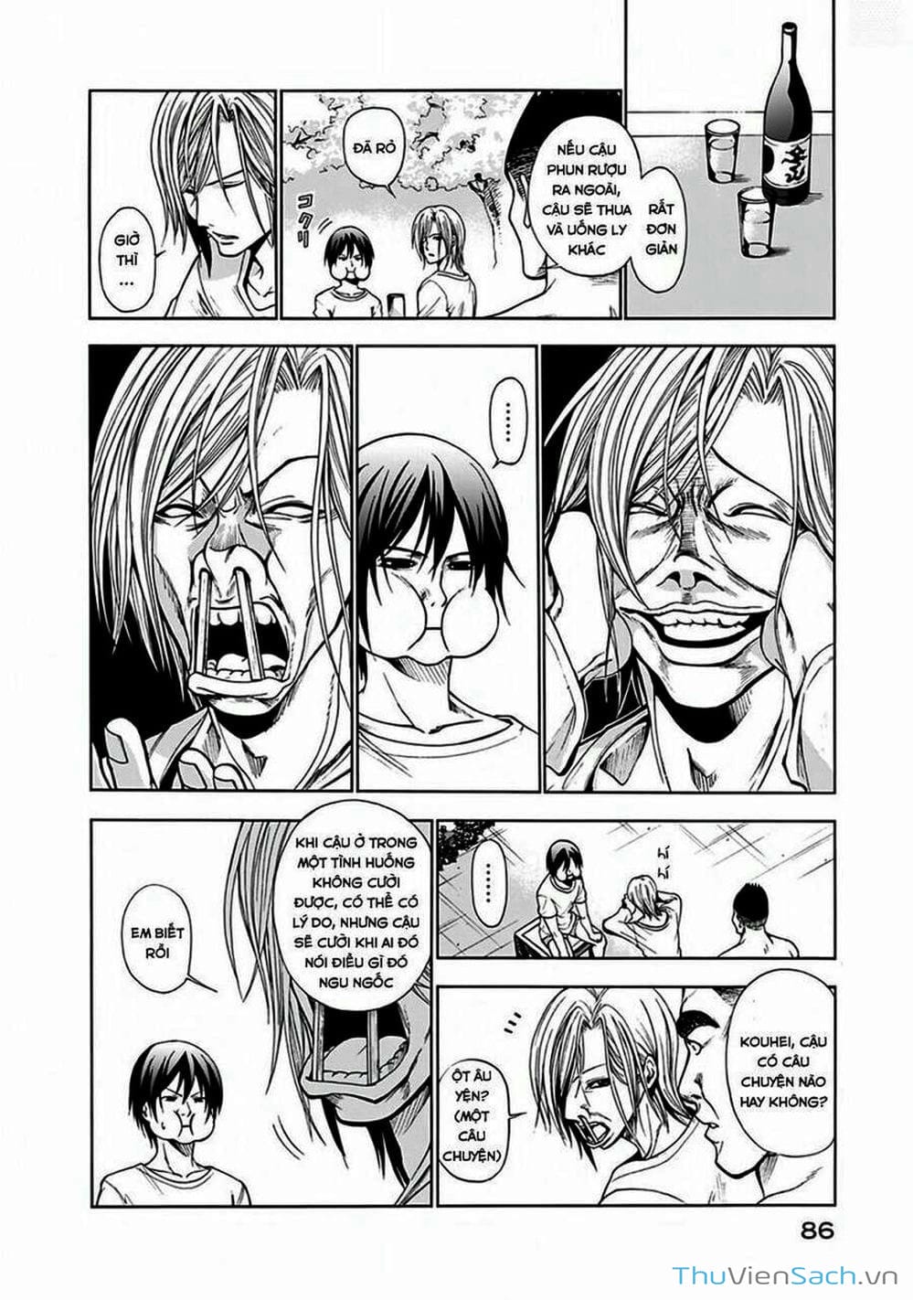 Truyện Tranh Cô Gái Thích Lặn - Grand Blue trang 3