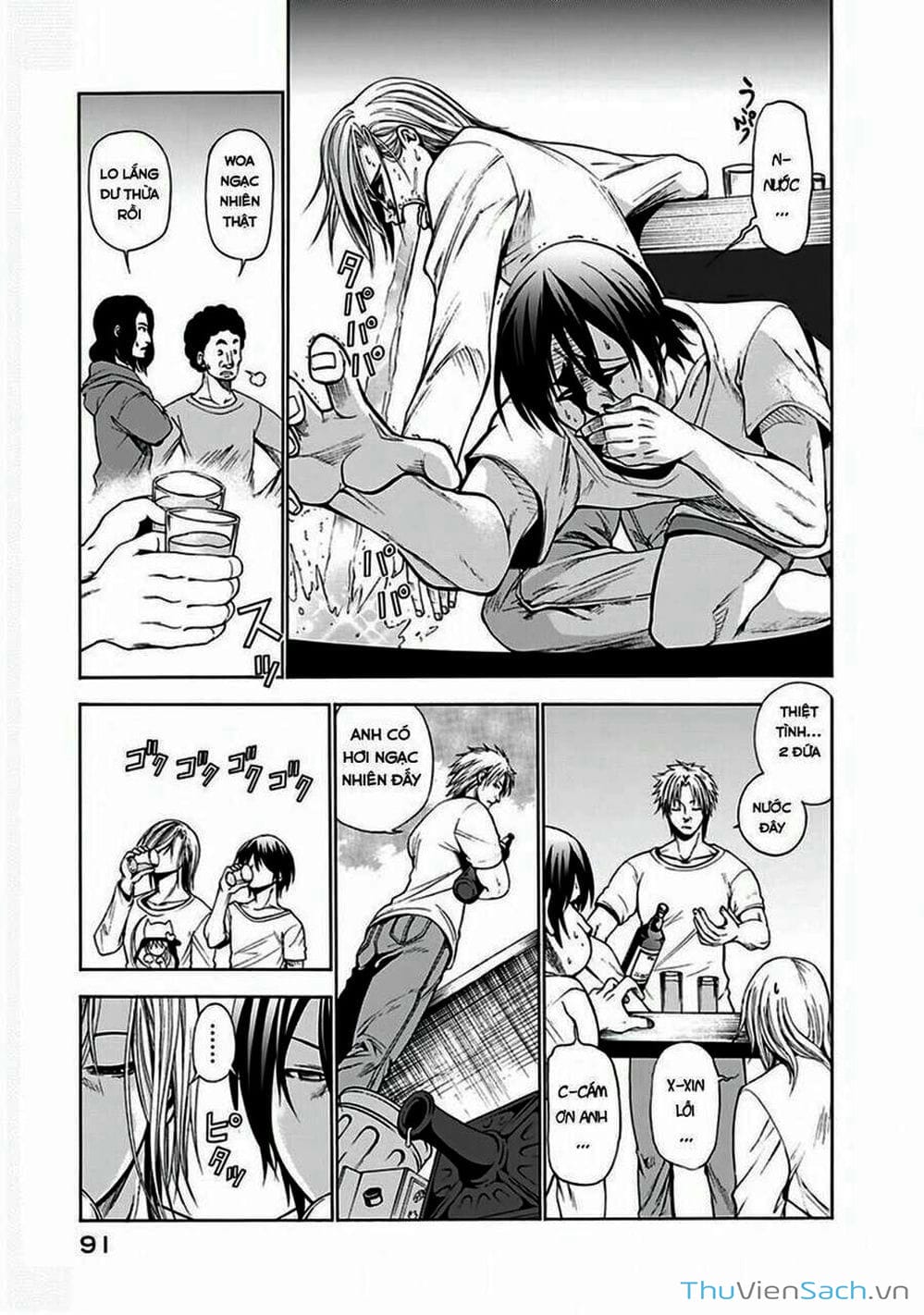 Truyện Tranh Cô Gái Thích Lặn - Grand Blue trang 3