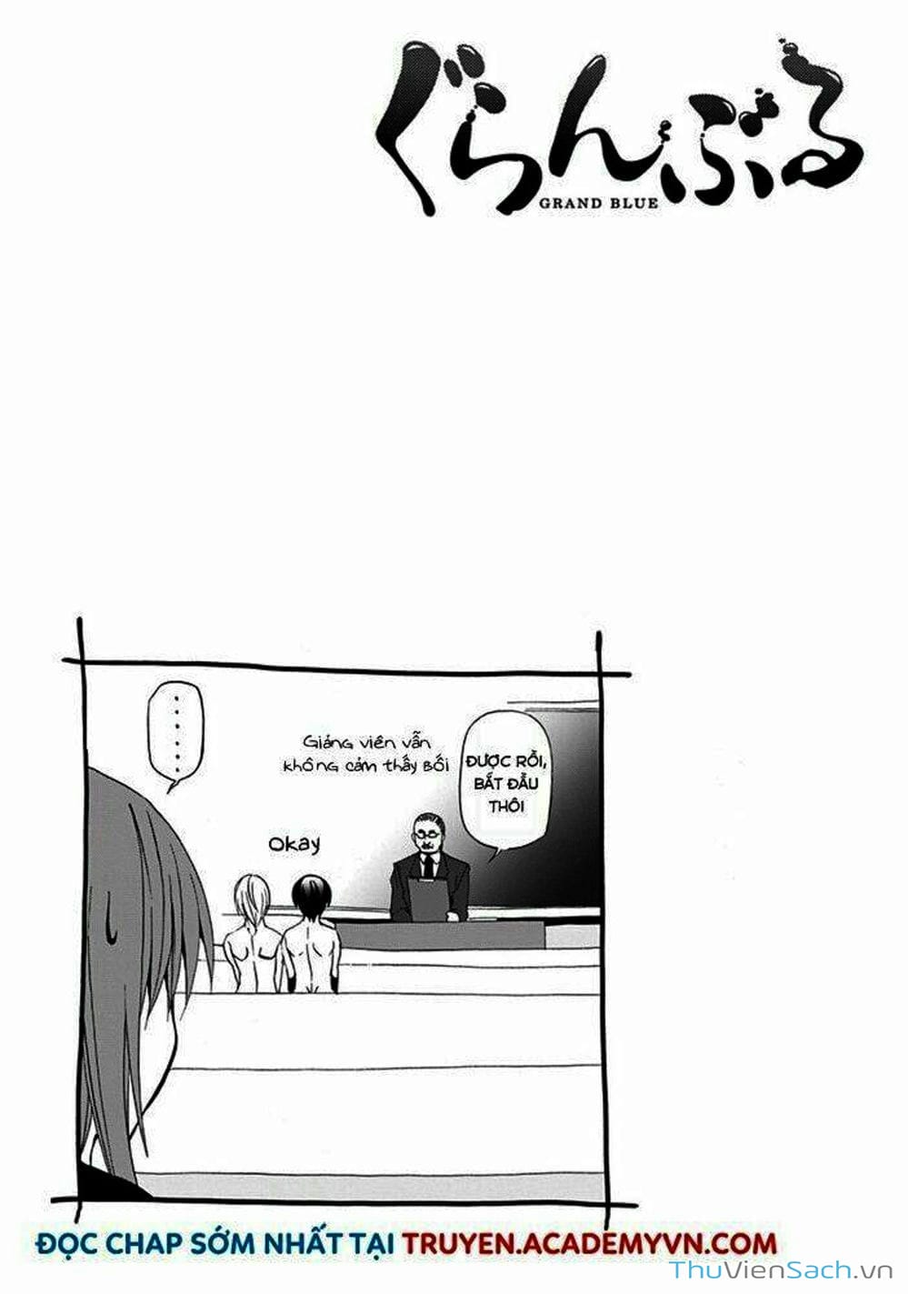 Truyện Tranh Cô Gái Thích Lặn - Grand Blue trang 3