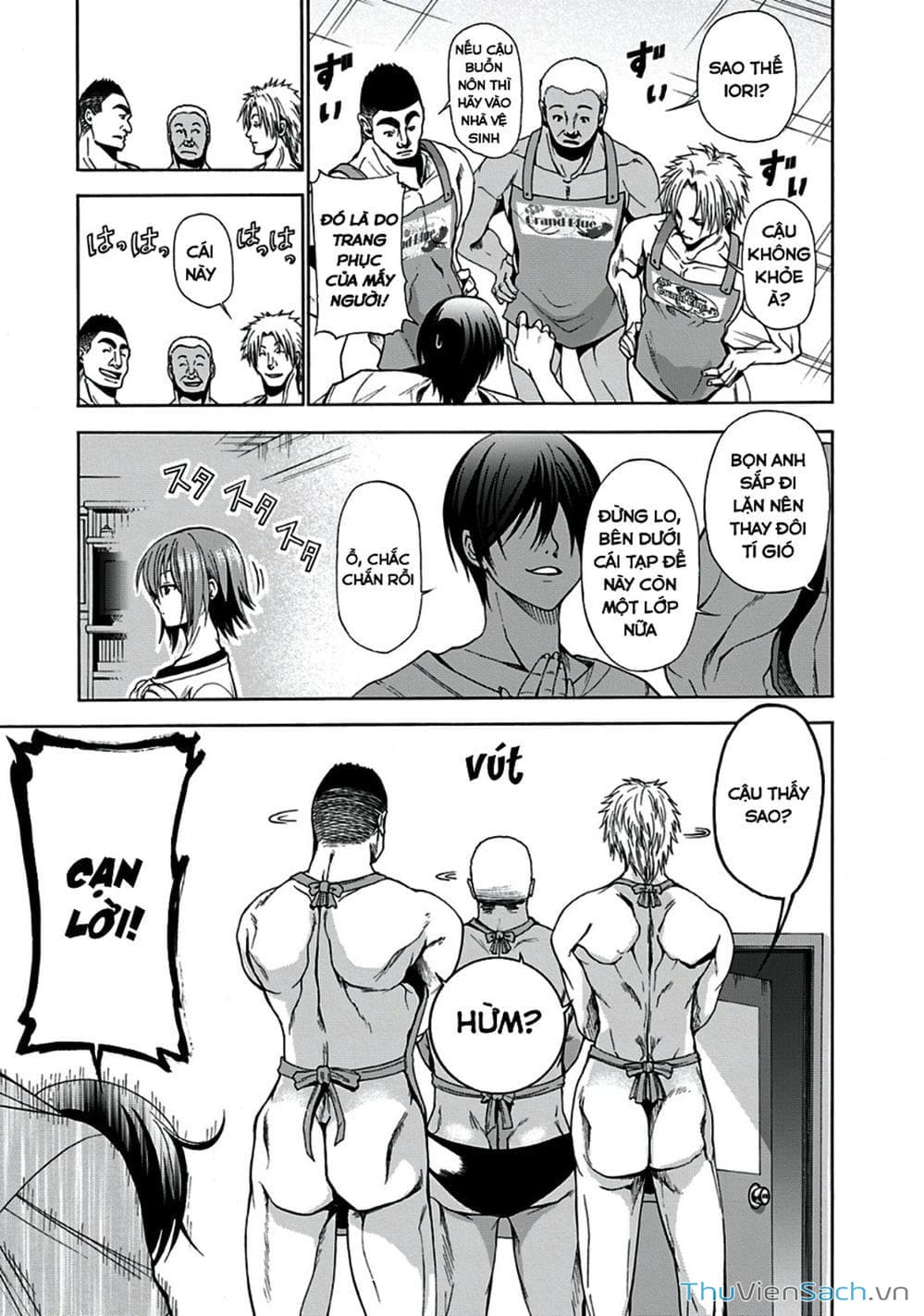 Truyện Tranh Cô Gái Thích Lặn - Grand Blue trang 3