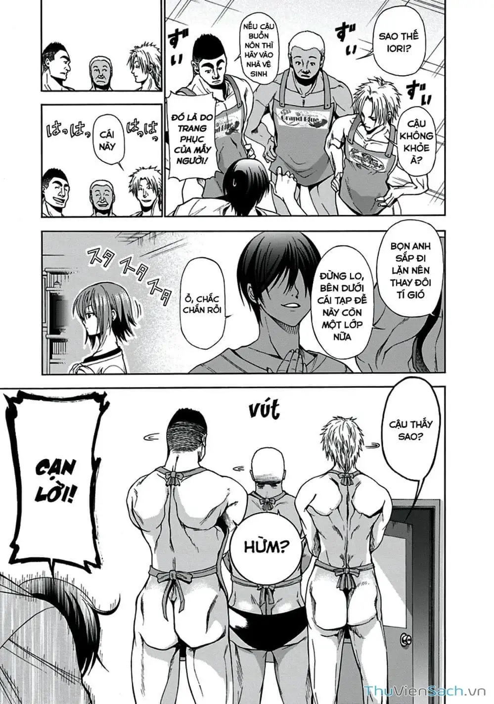 Truyện Tranh Cô Gái Thích Lặn - Grand Blue trang 3