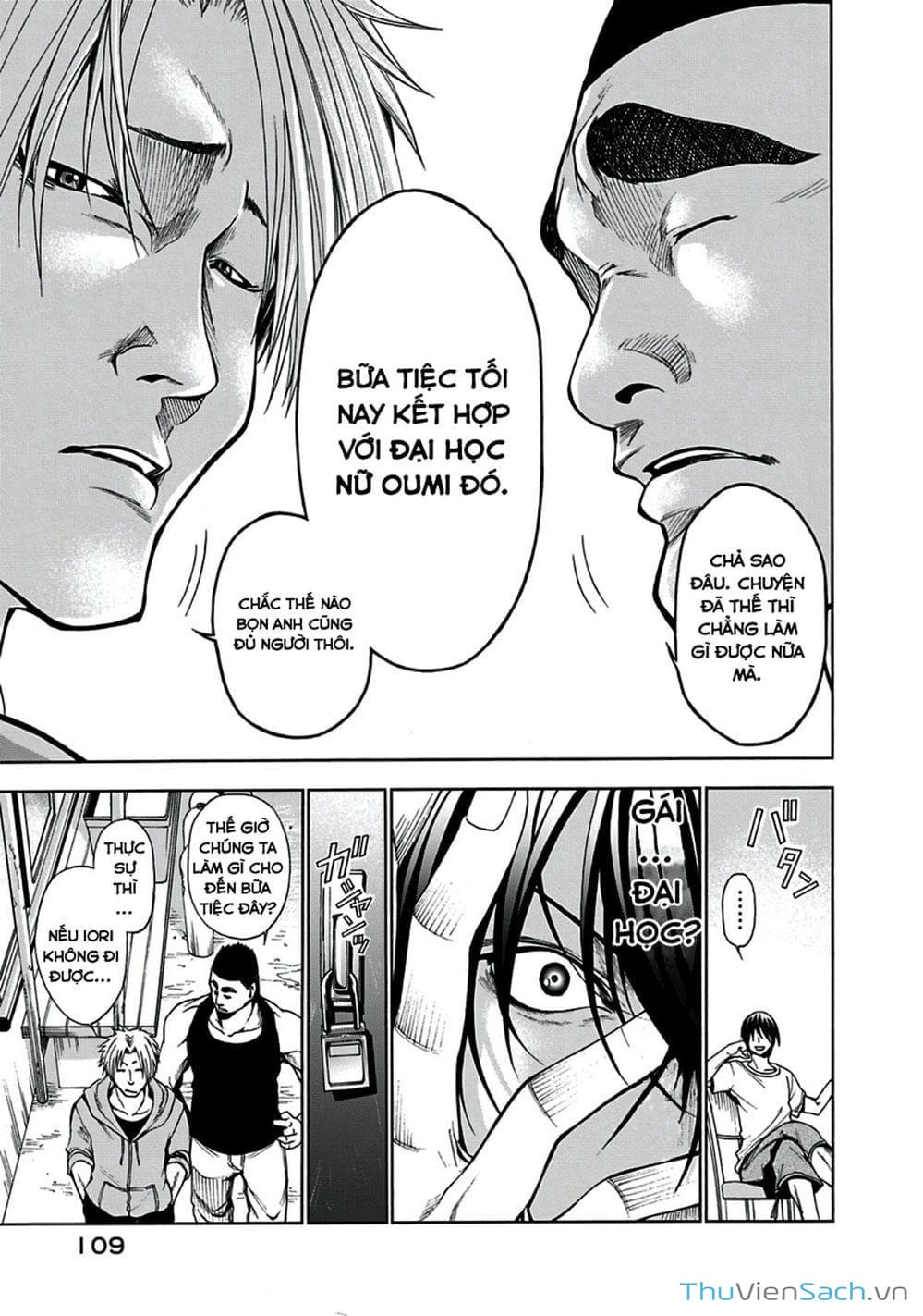 Truyện Tranh Cô Gái Thích Lặn - Grand Blue trang 3