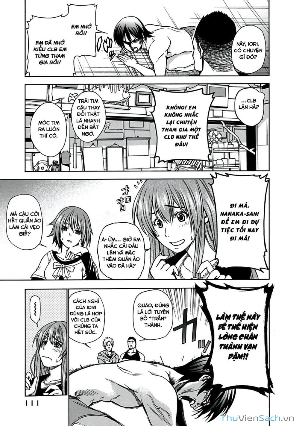 Truyện Tranh Cô Gái Thích Lặn - Grand Blue trang 3