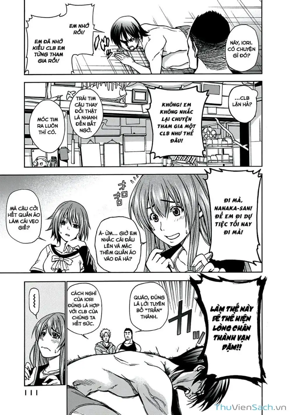 Truyện Tranh Cô Gái Thích Lặn - Grand Blue trang 3