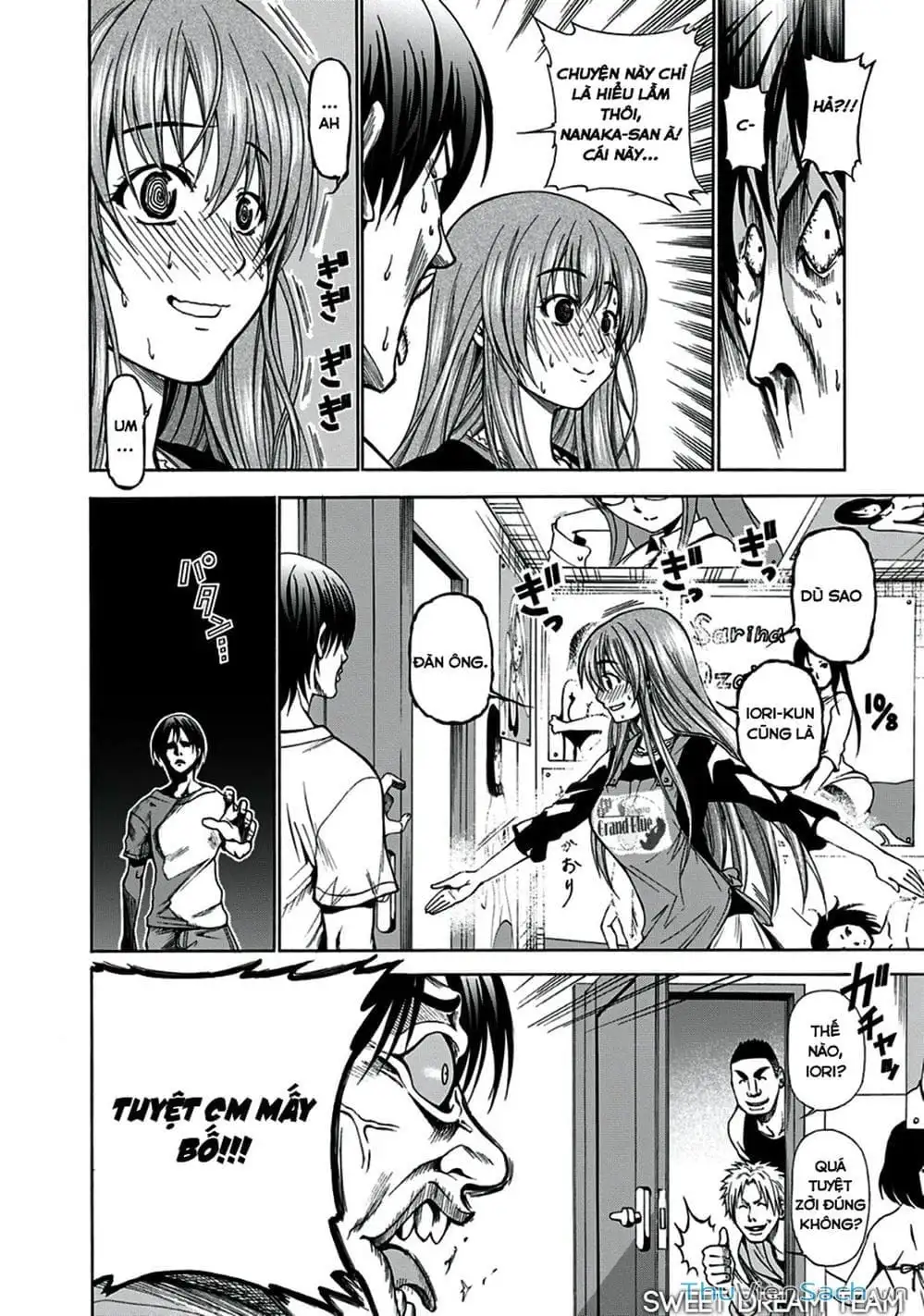 Truyện Tranh Cô Gái Thích Lặn - Grand Blue trang 3