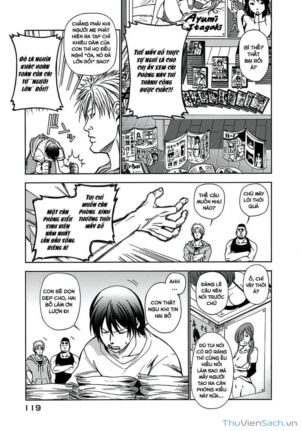 Truyện Tranh Cô Gái Thích Lặn - Grand Blue trang 3