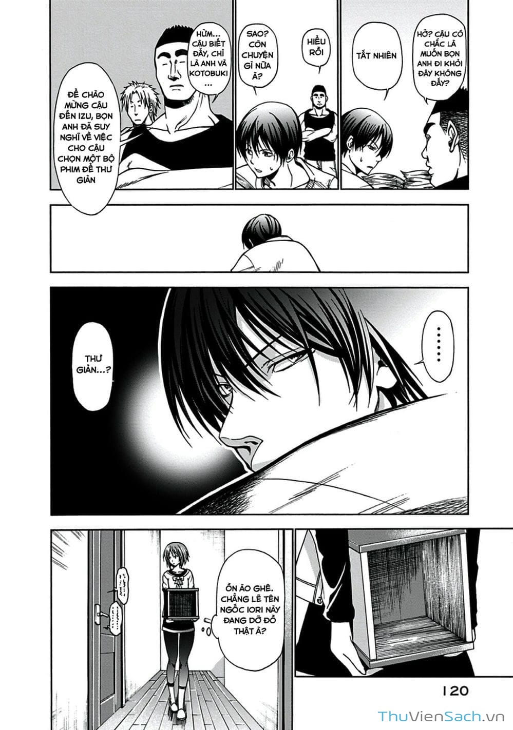 Truyện Tranh Cô Gái Thích Lặn - Grand Blue trang 3