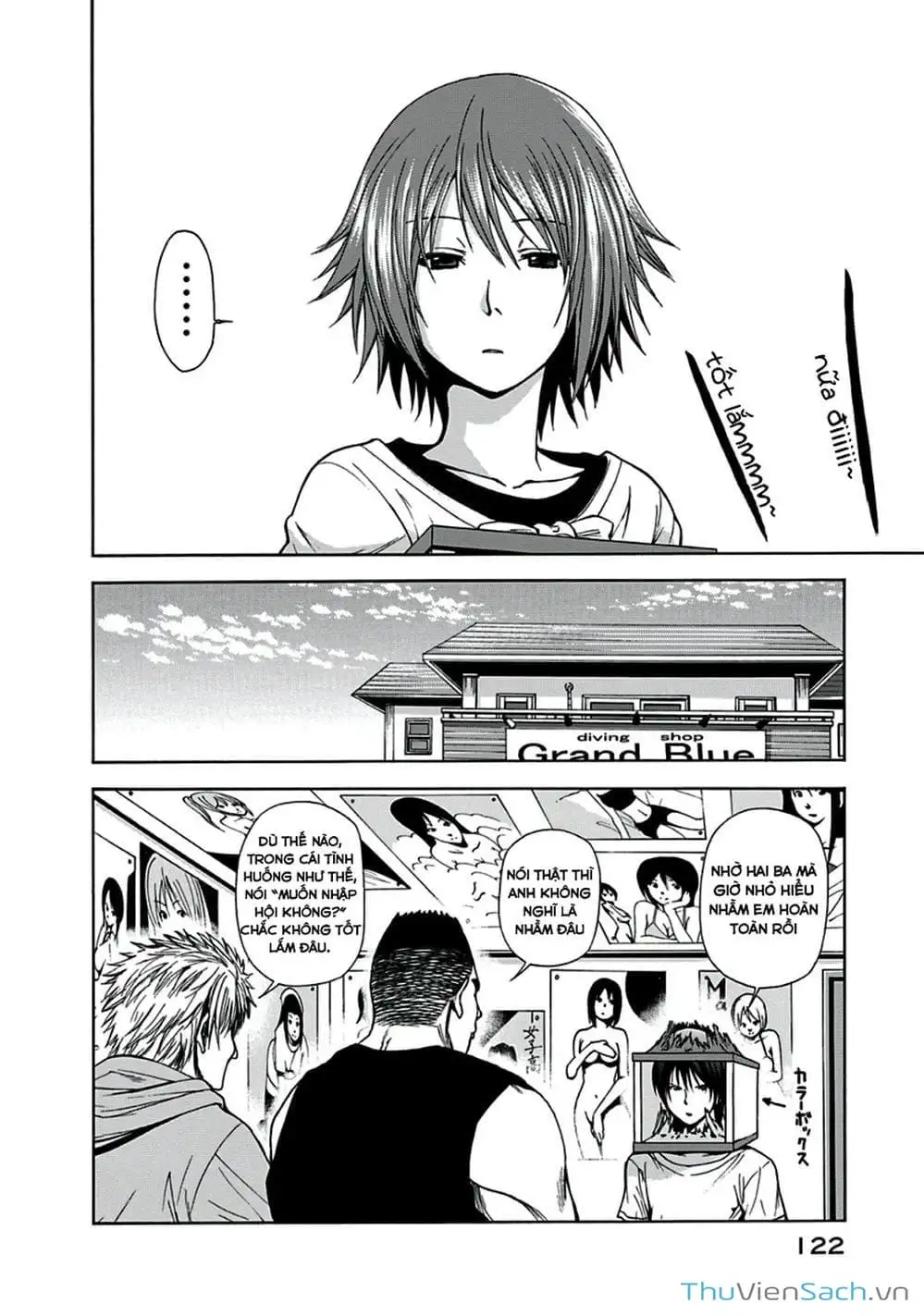 Truyện Tranh Cô Gái Thích Lặn - Grand Blue trang 3