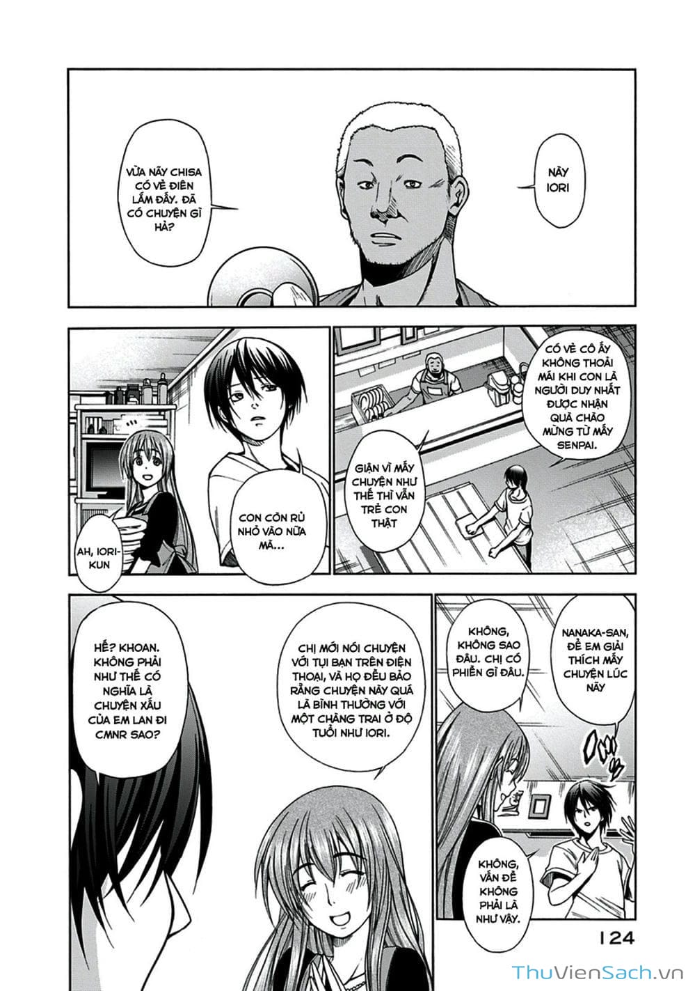 Truyện Tranh Cô Gái Thích Lặn - Grand Blue trang 3