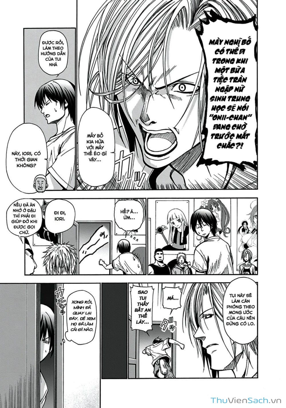 Truyện Tranh Cô Gái Thích Lặn - Grand Blue trang 3