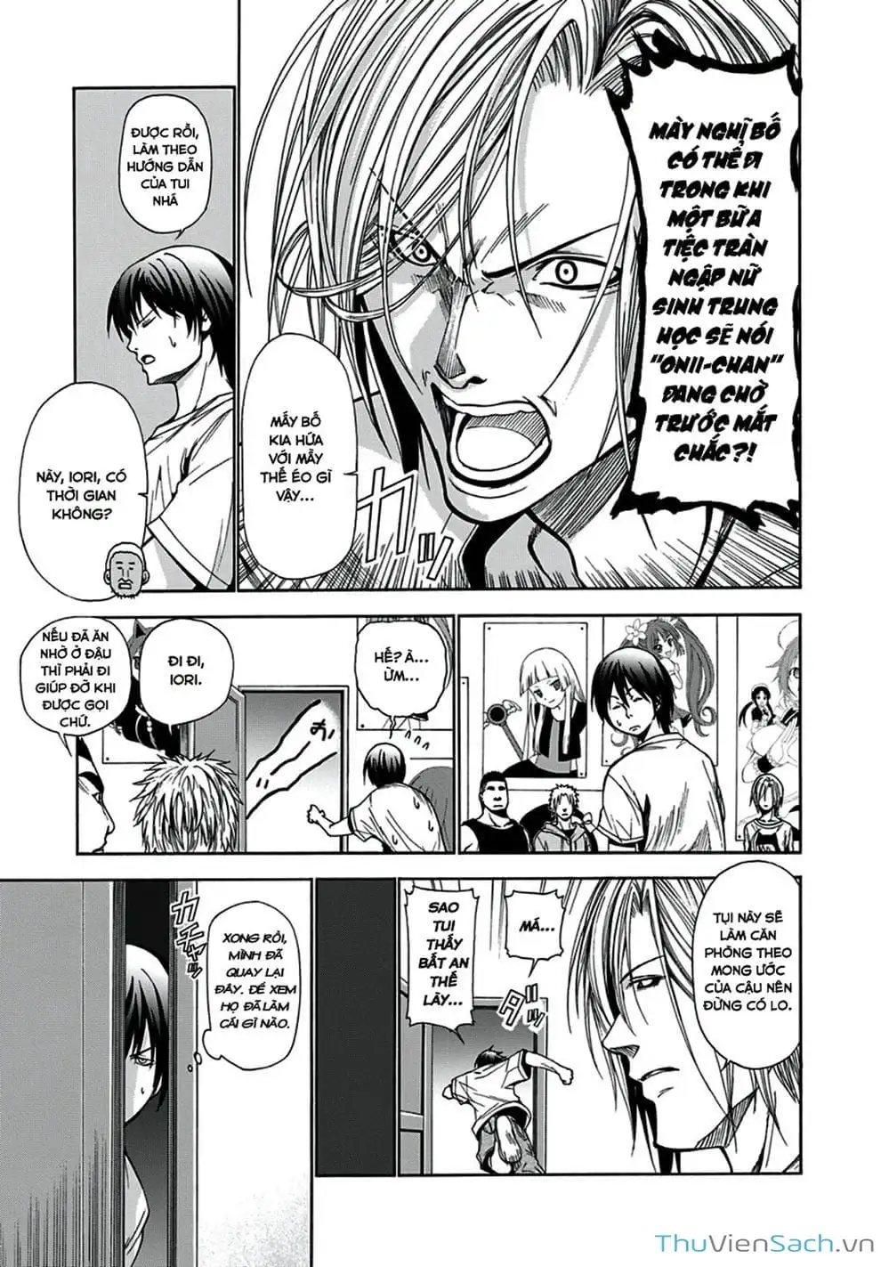 Truyện Tranh Cô Gái Thích Lặn - Grand Blue trang 3