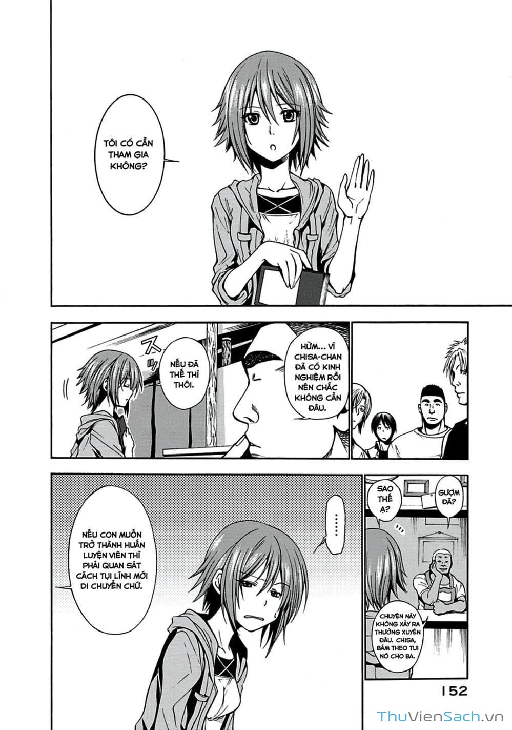 Truyện Tranh Cô Gái Thích Lặn - Grand Blue trang 3