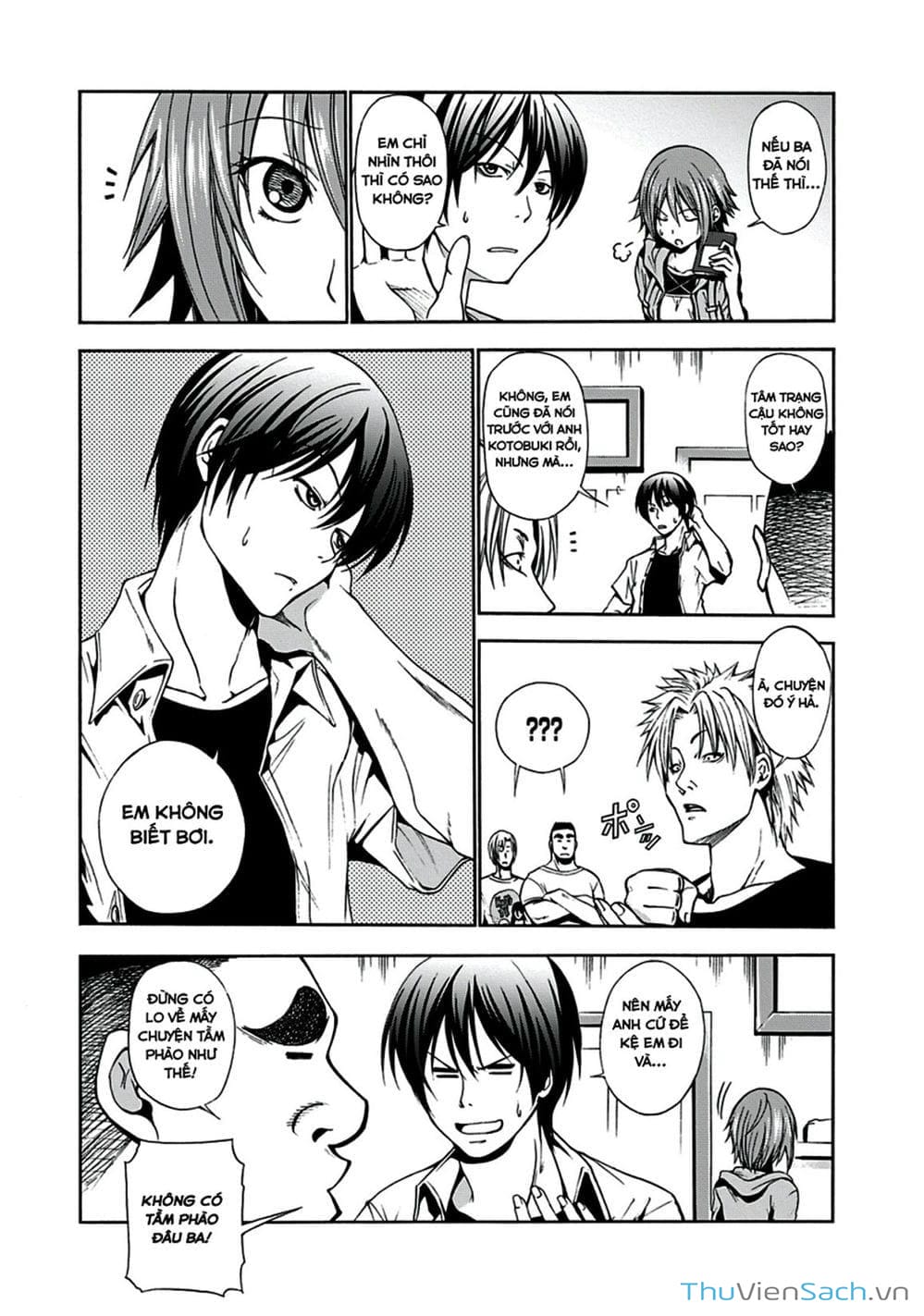 Truyện Tranh Cô Gái Thích Lặn - Grand Blue trang 3