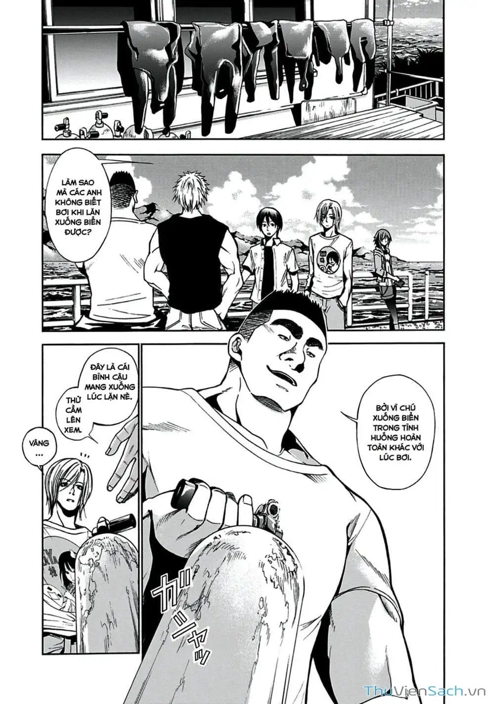 Truyện Tranh Cô Gái Thích Lặn - Grand Blue trang 3