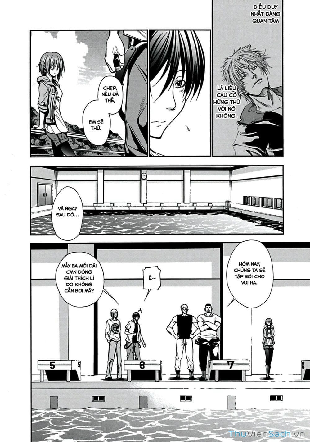 Truyện Tranh Cô Gái Thích Lặn - Grand Blue trang 3