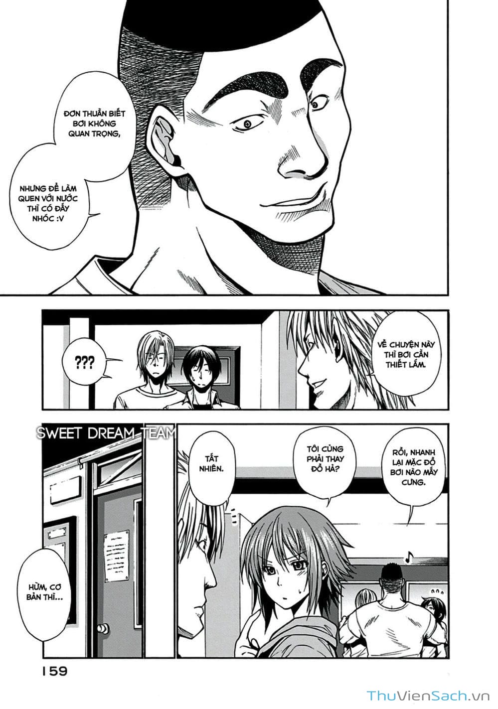 Truyện Tranh Cô Gái Thích Lặn - Grand Blue trang 3