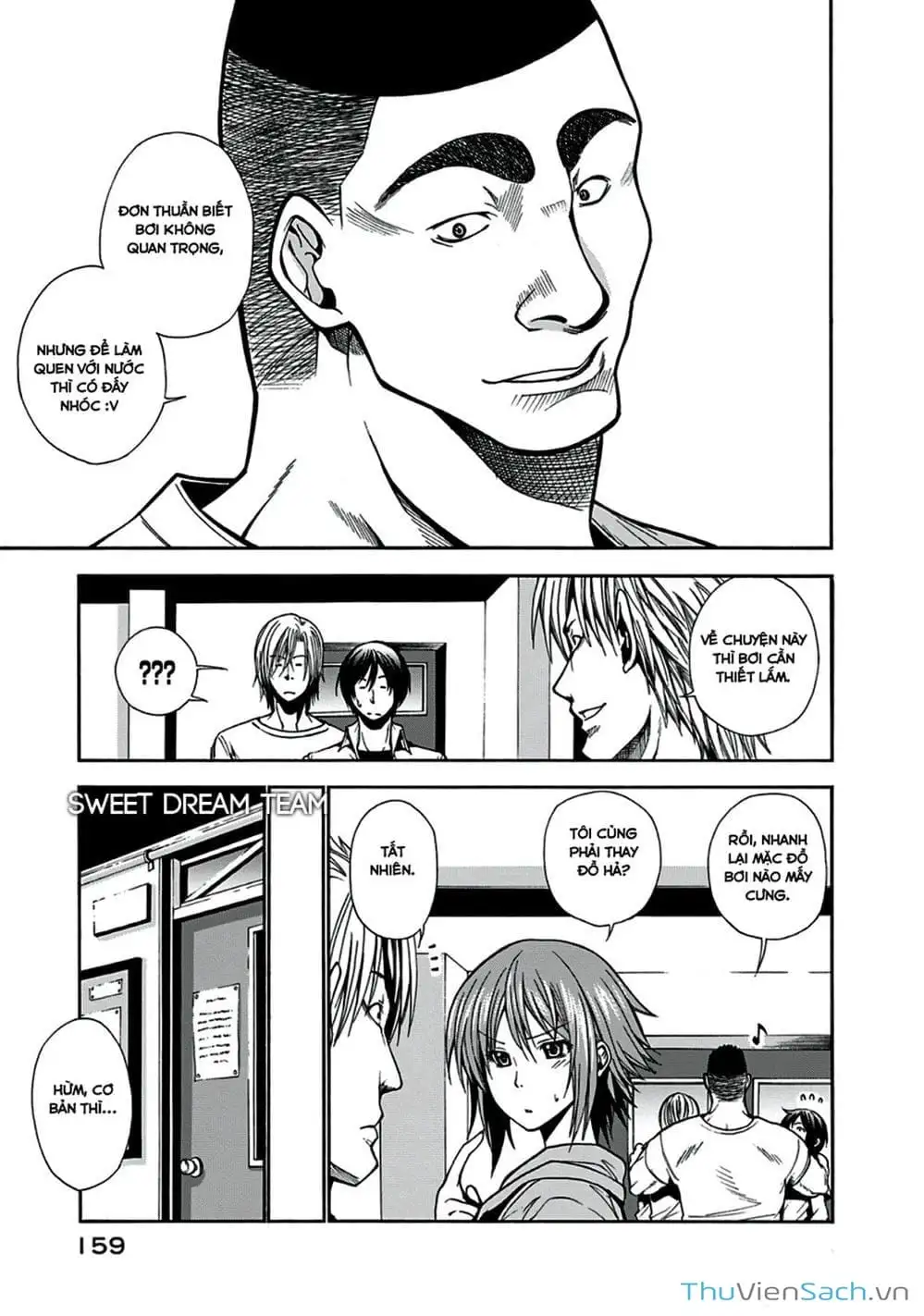 Truyện Tranh Cô Gái Thích Lặn - Grand Blue trang 3