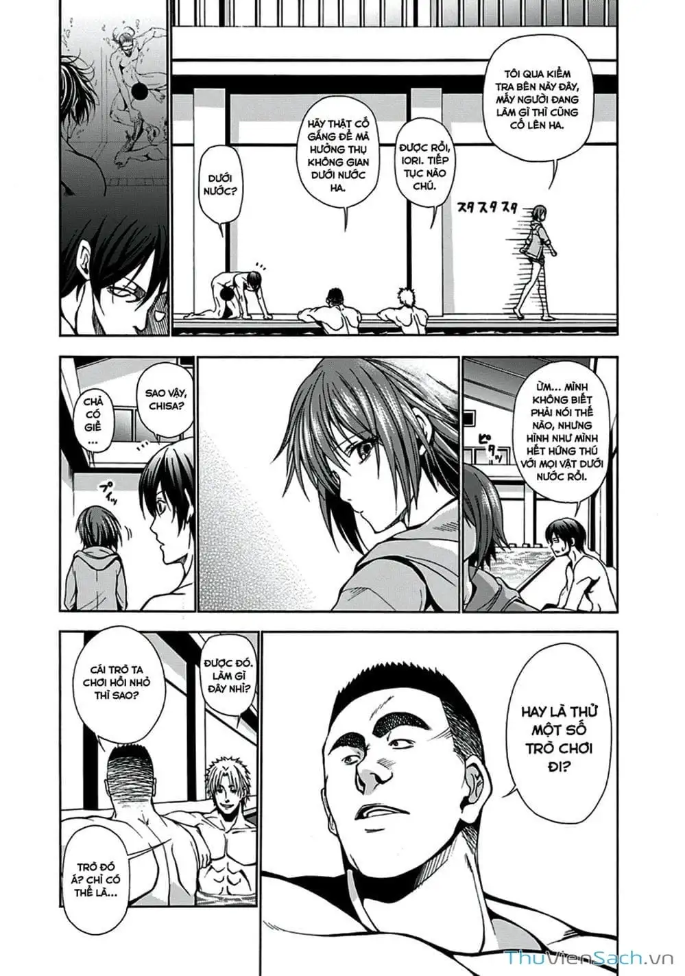 Truyện Tranh Cô Gái Thích Lặn - Grand Blue trang 3