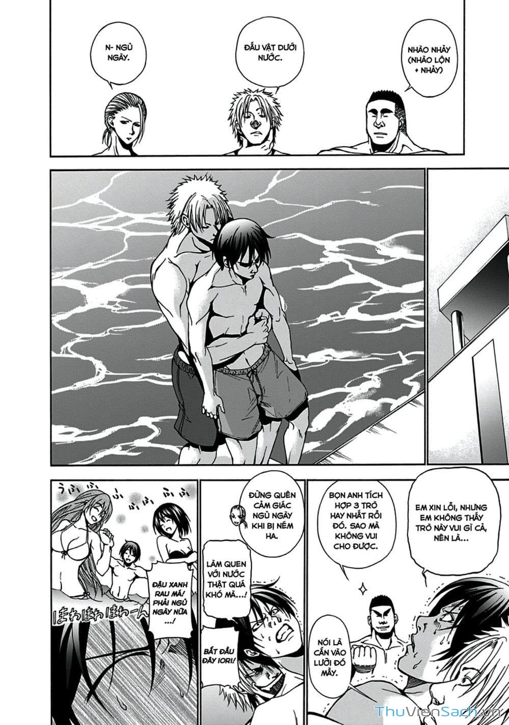 Truyện Tranh Cô Gái Thích Lặn - Grand Blue trang 3