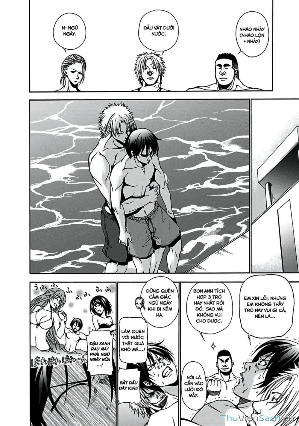 Truyện Tranh Cô Gái Thích Lặn - Grand Blue trang 3