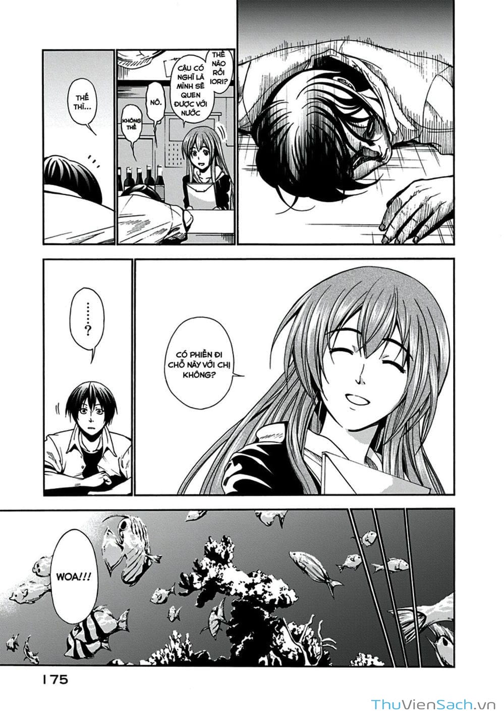 Truyện Tranh Cô Gái Thích Lặn - Grand Blue trang 3